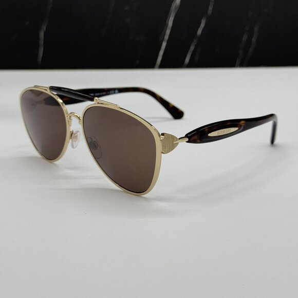 NEW BURBERRY BE3160 1109/73 GOLD BLACK UNISEX SUNGLASSES BURBERRY BE3160 110973 main image 8